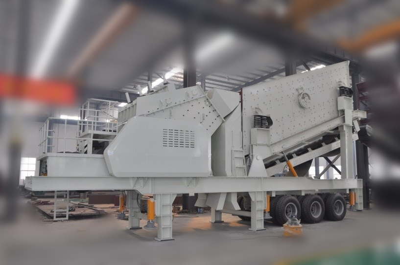 反擊式移動(dòng)破碎站