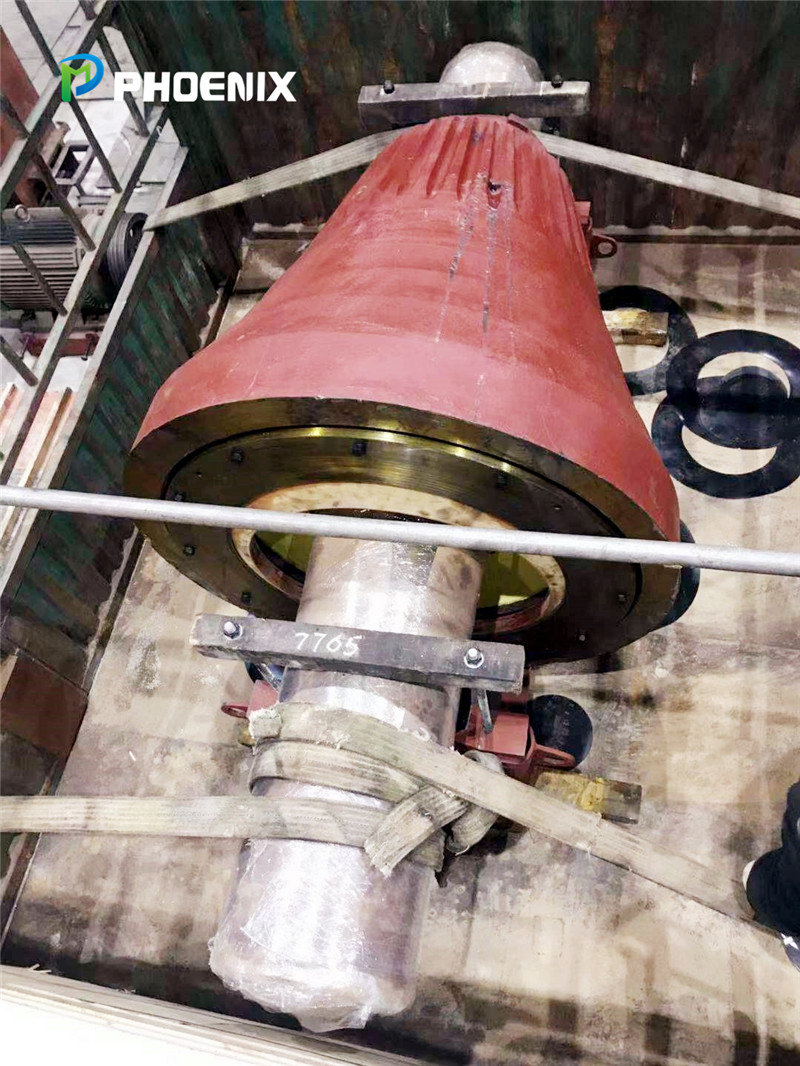 單缸圓錐破碎機(jī)動錐體發(fā)貨