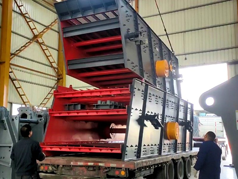 圓振動(dòng)篩發(fā)貨